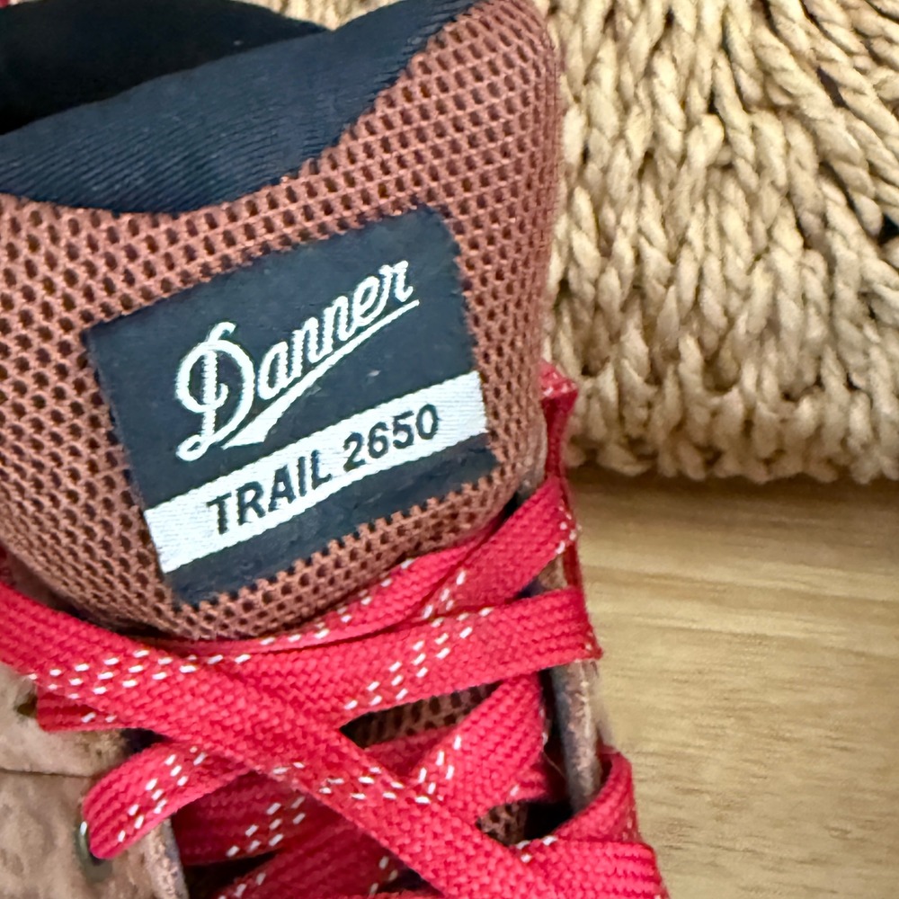 Danner Trail 2650 Mid 4in GTX Gore-Tex Hiking Boots Womens 8 Brown Red Gorpcore - Picture 2 of 12